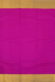 Magenta Pure Zari Korvai Kanjivaram Saree 10059204