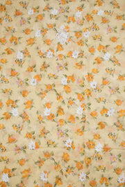 Chikankari Embroidered Kota Cotton Salwar Suit Material 10059373