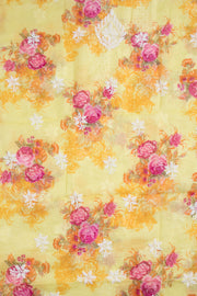 Chikankari Embroidered Kota Cotton Salwar Suit Material 10059380