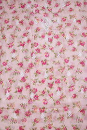 Chikankari Embroidered Kota Cotton Salwar Suit Material 10059383