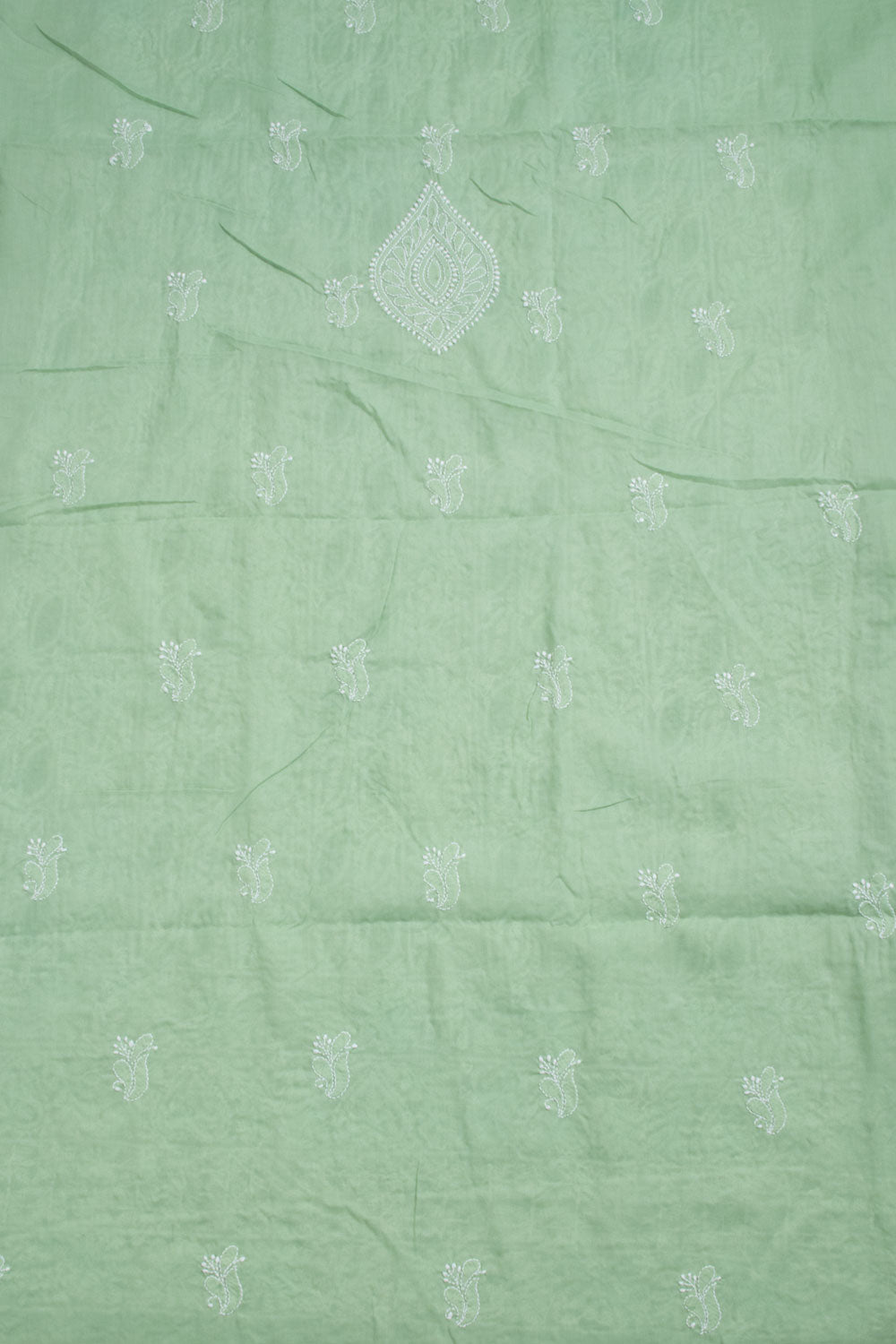 Chikankari Embroidered Cotton Salwar Suit Material 10059390