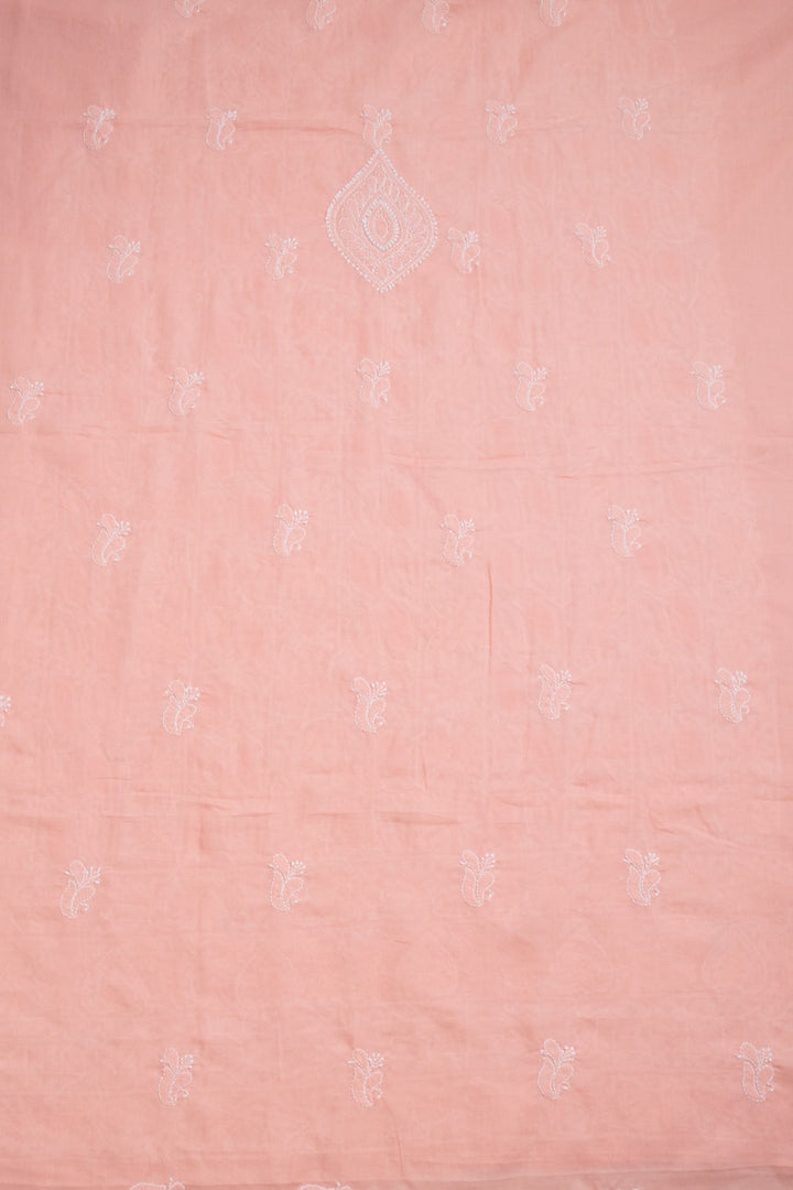 Chikankari Embroidered Cotton Salwar Suit Material 10059391