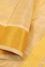 Tissue Gold Kanchipuram Silk 8x4 Dhoti 10059813