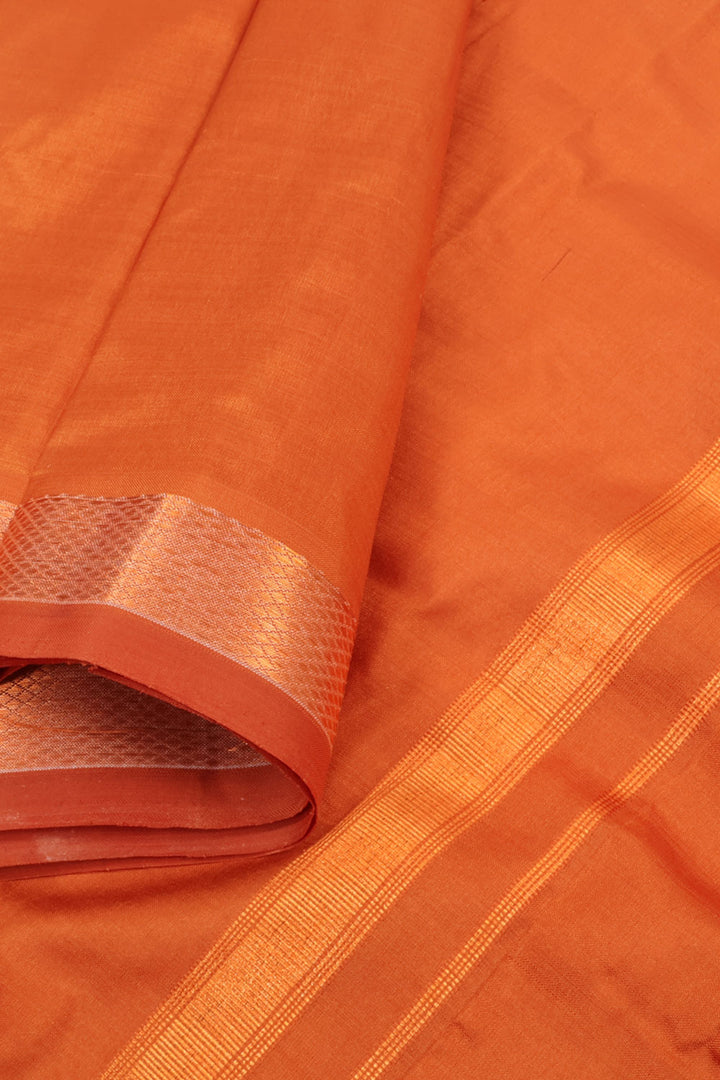 Copper Kanchipuram Silk 9x5 Dhoti 10059816