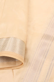 Golden Cream Kanchipuram Silk 9x5 Dhoti 10059820
