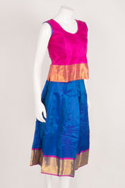 Size 0 to 16 yrs Pure Silk Kanchipuram Pattu Pavadai 10059833