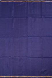 Navy Blue Kanjivaram Soft Silk Saree 10059879
