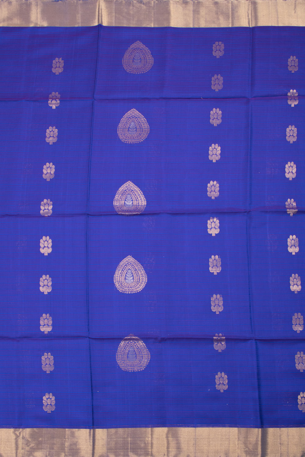 Palatinate Blue Kanjivaram Soft Silk Saree 10059881