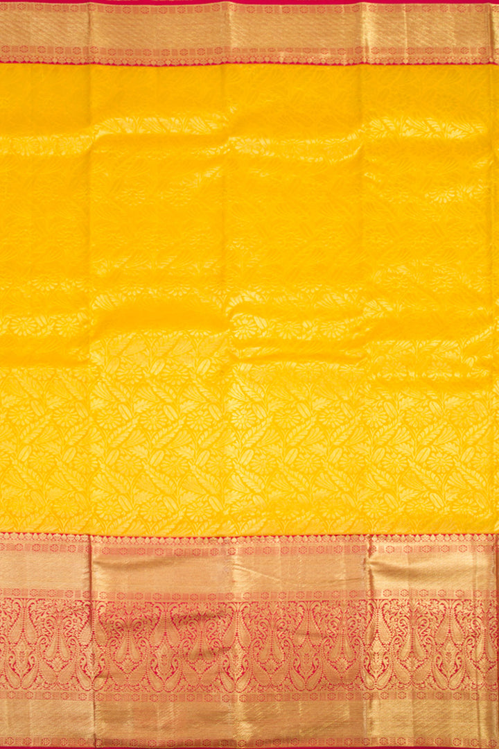 Handloom Pure Silk Tissue Zari Dharmavaram Saree 10061220