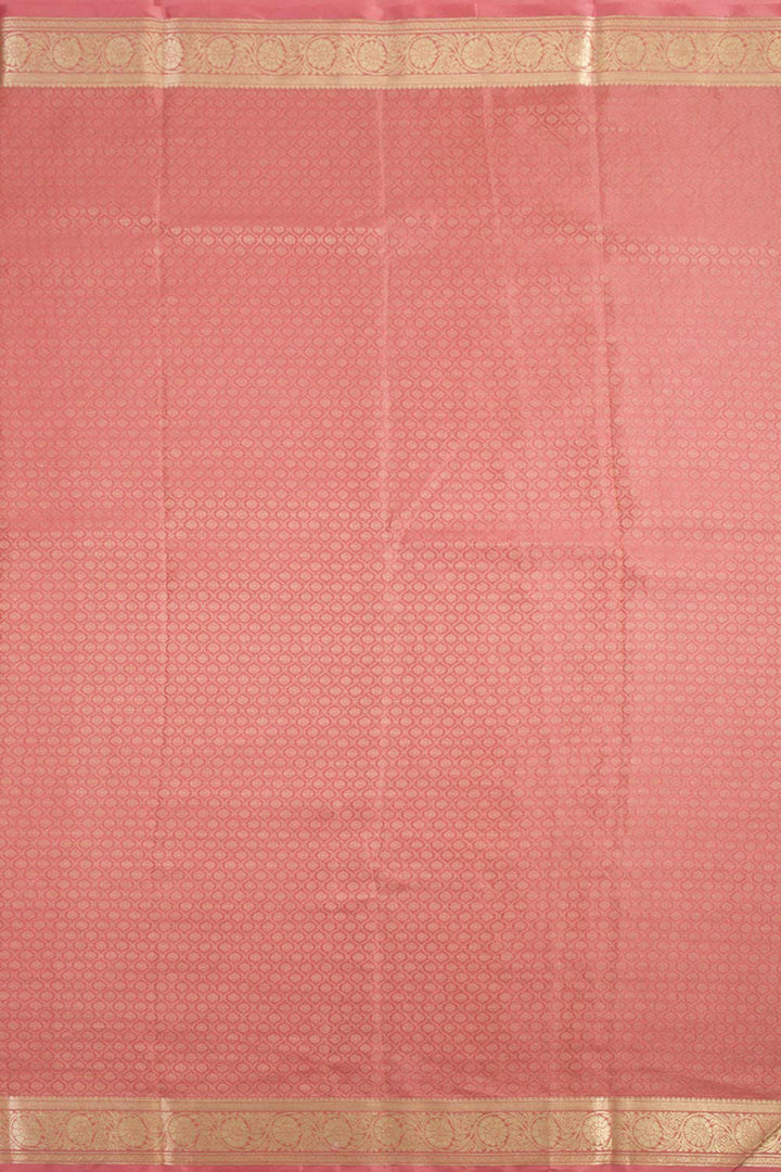 Pink Mysore Crepe Silk Saree 10061645