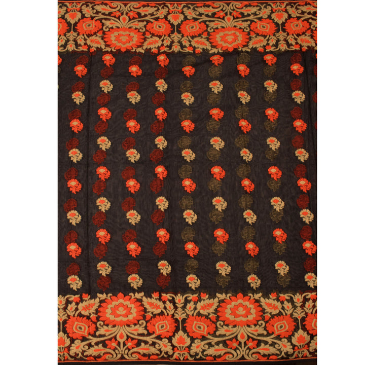 Handloom Jamdani Style Cotton Saree 10054718