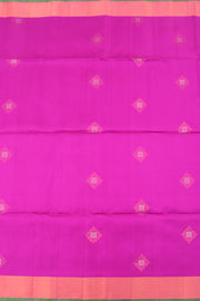 Violet Handloom Kanjivaram Soft Silk Saree 10059807
