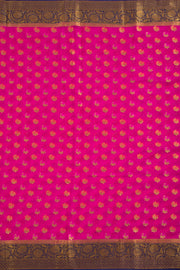 Magenta Handloom Banarasi Chiffon Saree 10061127