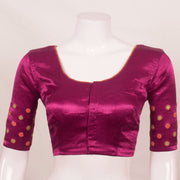 Handcrafted Mashru Blouse with Mirror Work 10055288