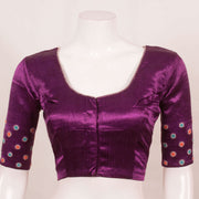 Handcrafted Mashru Blouse with Mirror Work 10055292