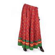 Printed Kalidar Cotton Skirt 10055168