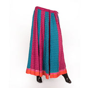 Hand Block Printed Kalidar Cotton Skirt 10055174