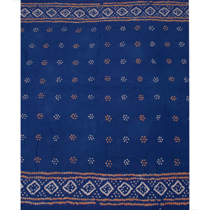 Handcrafted Bandhani Mulmul Cotton Saree 10055026