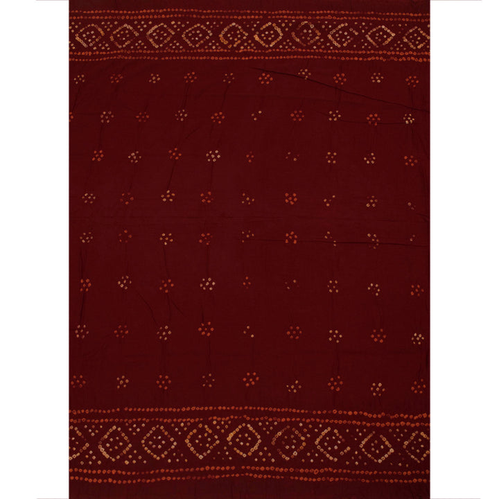 Handcrafted Bandhani Mulmul Cotton Saree 10055027