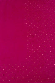 Orchid Purple Handcrafted Bandhani Gajji Silk Saree 10058345