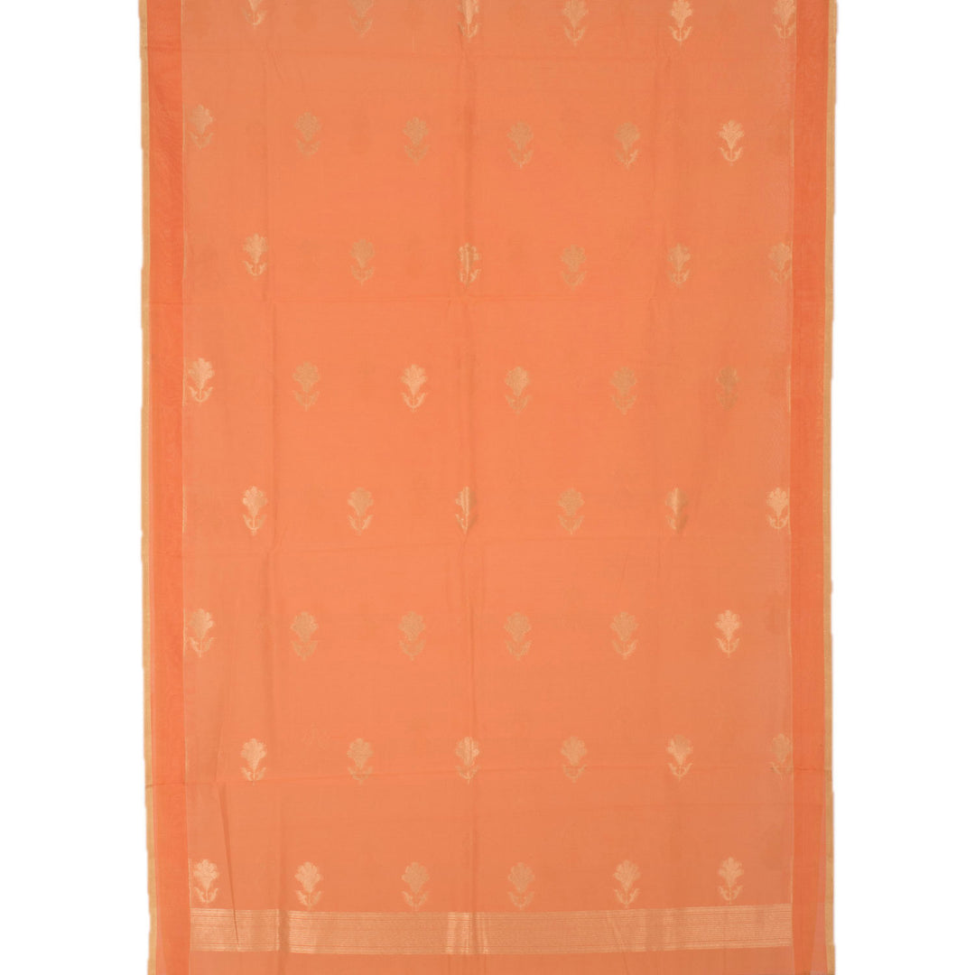 Handloom Banarasi Katrua Silk Cotton Salwar Suit Material 10055349