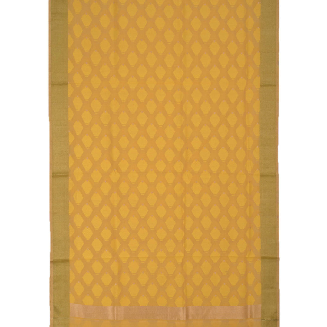 Handloom Banarasi Katrua Silk Cotton Salwar Suit Material 10055354