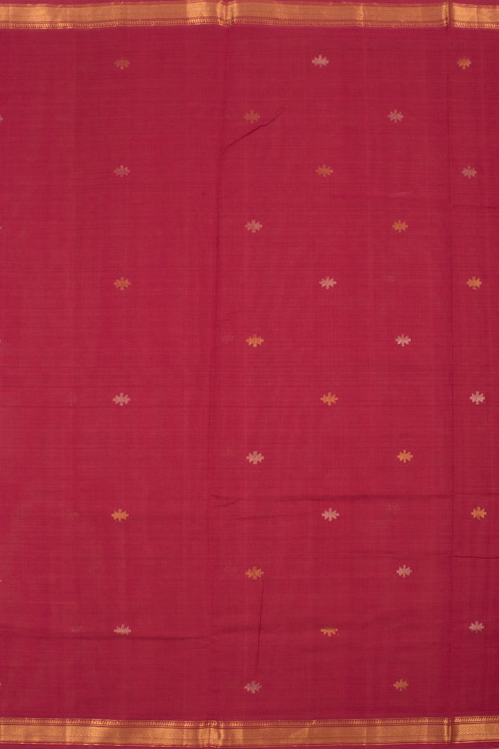 Maroon Handloom Uppada Cotton Saree 10059591