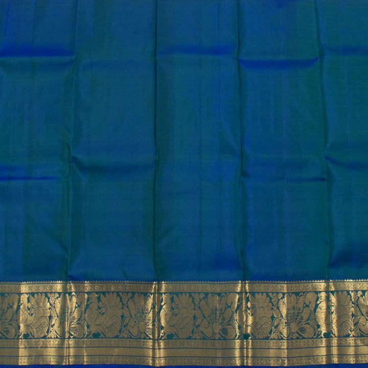 1 Year Size Pure Zari Kanchi Pattu Pavadai Material 10054633