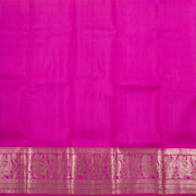 1 Year Size Pure Zari Kanchi Pattu Pavadai Material 10054639