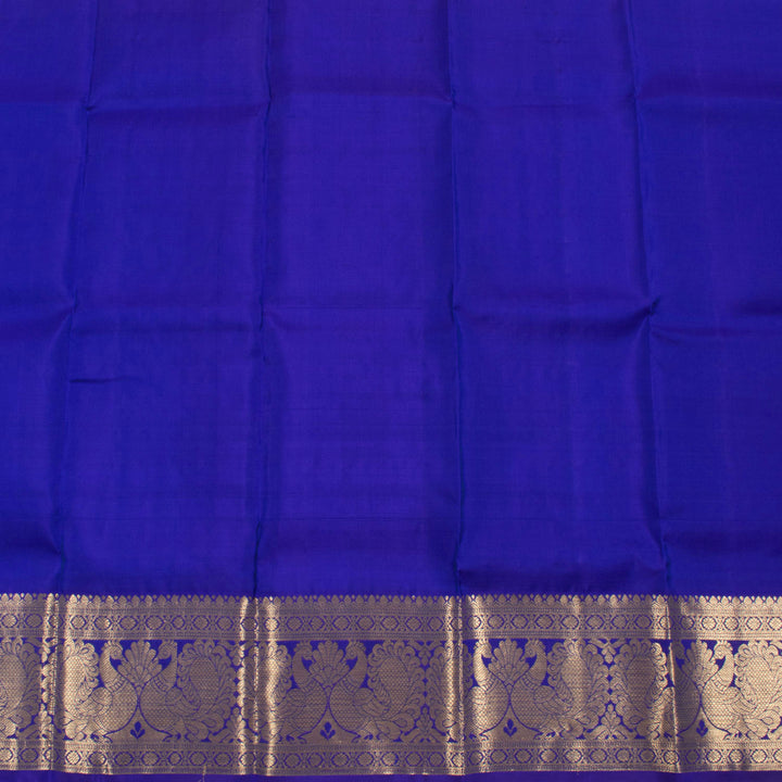 1 Year Size Pure Zari Kanchi Pattu Pavadai Material 10054644