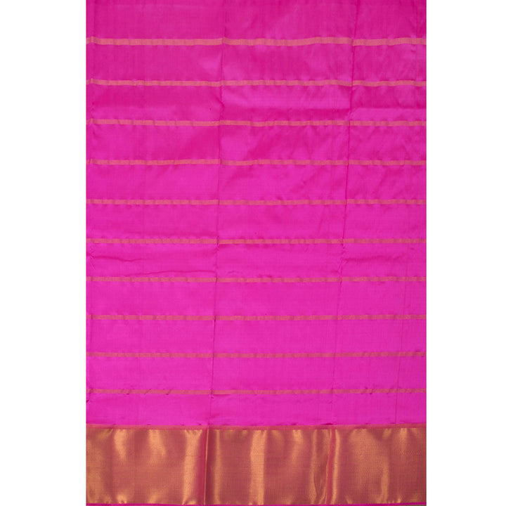 2 to 4 Year Size Pure Zari Kanchipuram Pattu Pavadai Material 10054650