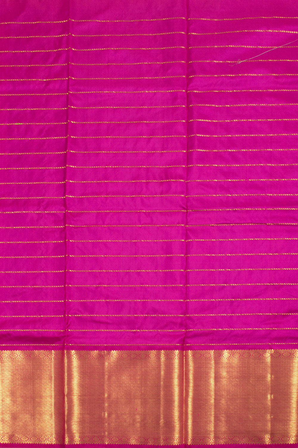 5 to 9 Year Size Pure Zari Kanjivaram Silk Pattu Pavadai Material 10058082