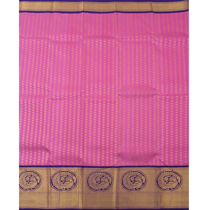Kanjivaram Pure Zari Korvai Silk Saree 10053749