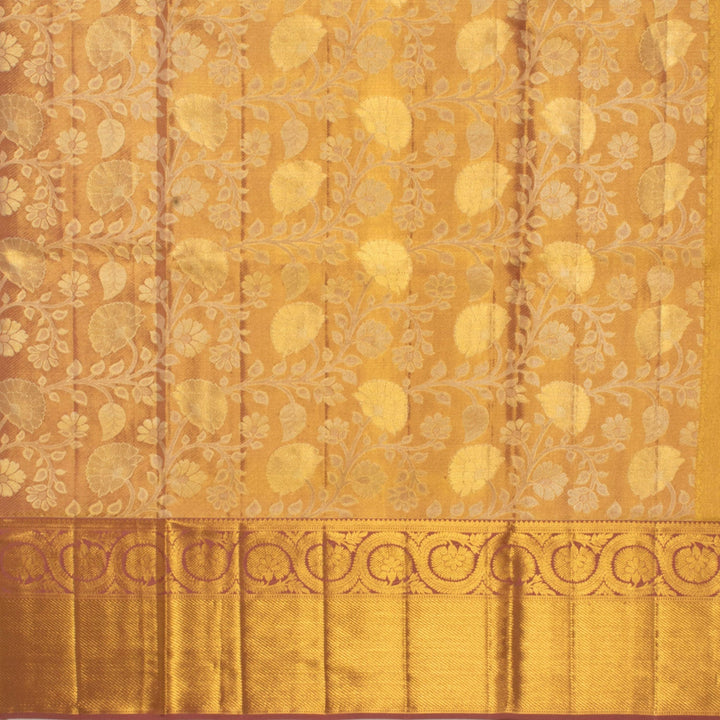 Pure Tissue Silk Bridal Jacquard Kanjivaram Saree 10056499
