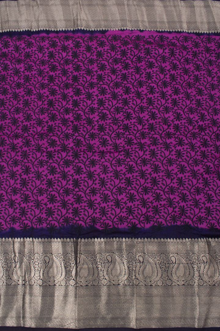 Embroidered Kanjivaram Pure Silk Saree 10058229