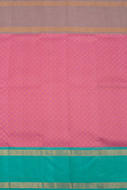 Pure Zari Bridal Korvai Kanjivaram Silk Saree 10058730