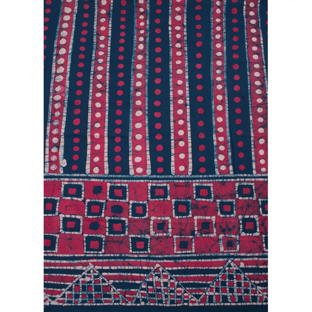 Batik Printed Cotton Salwar Suit Material 10054749