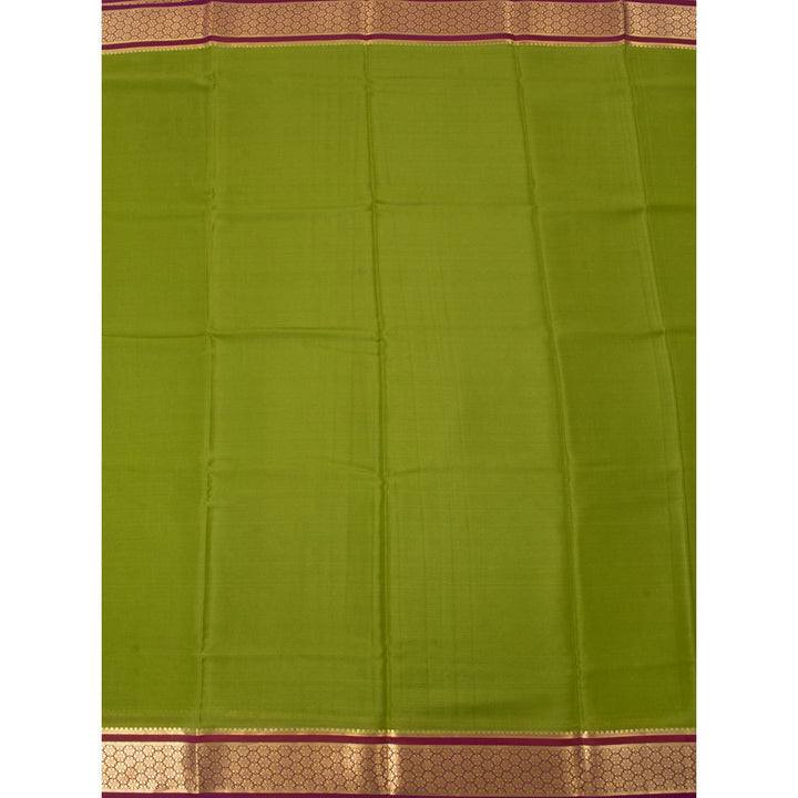 Mysore Crepe Silk 9-Yard Saree 10057549