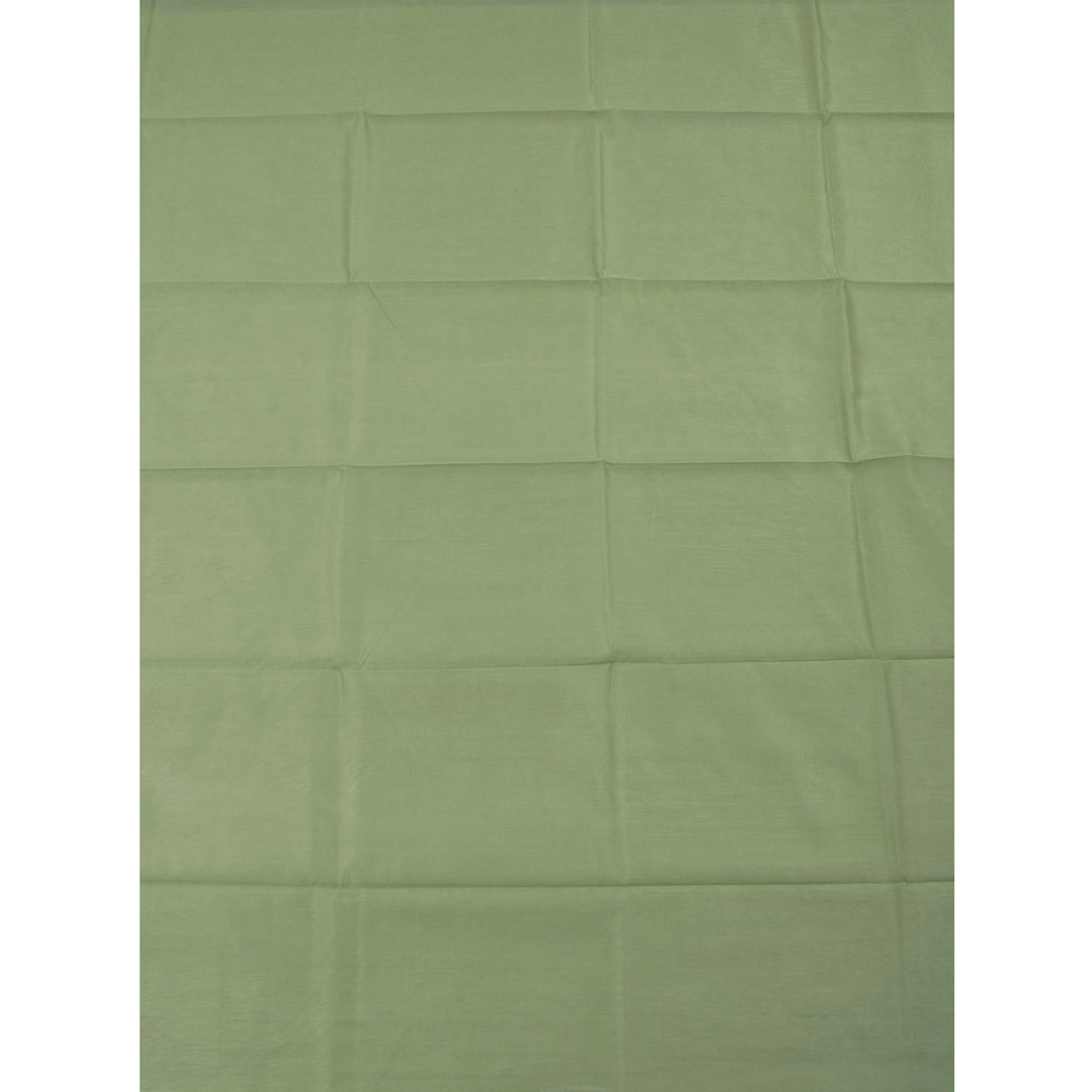 Printed Chanderi Silk Cotton 2 pc Salwar Suit Material 10054796