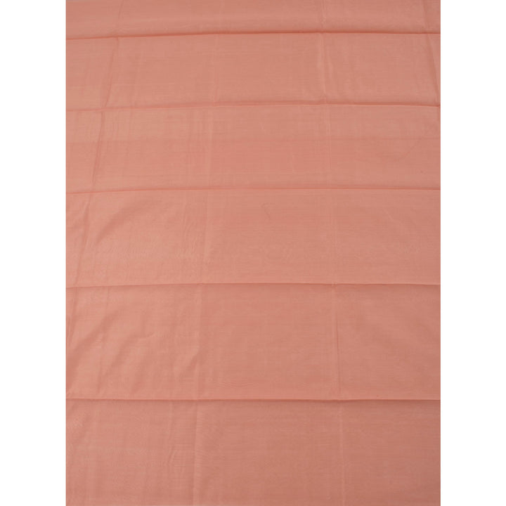 Printed Chanderi Silk Cotton 2 pc Salwar Suit Material 10054798