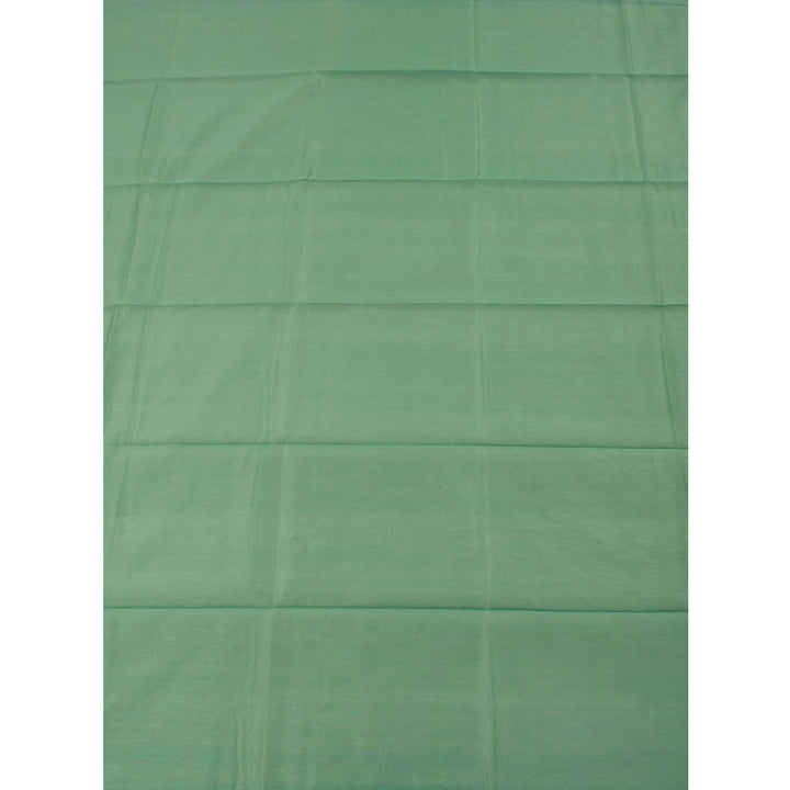 Printed Chanderi Silk Cotton 2 pc Salwar Suit Material 10054802