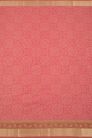 Hand Block Printed Silk Cotton Saree 10059298