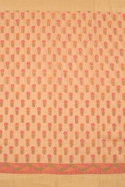 Hand Block Printed Silk Cotton Saree 10059301