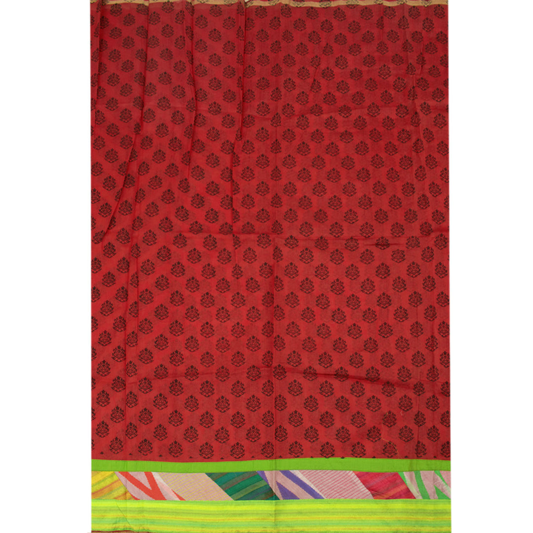 Hand Block Printed Cotton Salwar Suit Material 10055046