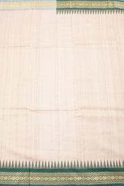 Beige Chhattisgarh Tussar Silk Saree 10059710