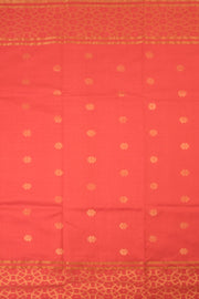 Orange Chhattisgarh Tussar Silk Saree 10059714