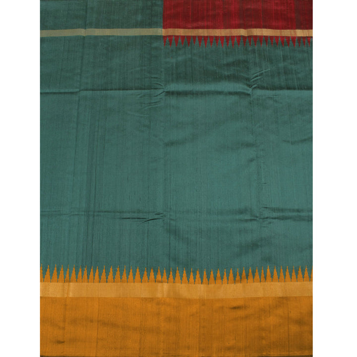 Handloom Kanchipuram Korvai Dupion Silk Saree 10055391