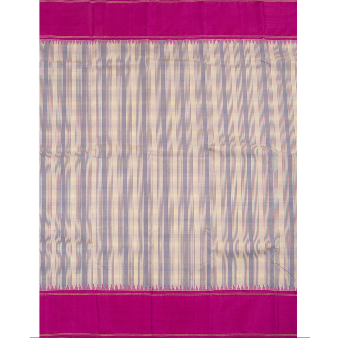 Pure Zari Kanchipuram Korvai Silk Saree 10055411