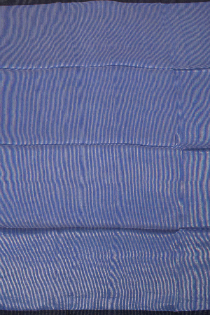 Handloom Striped Linen Silk Saree 10058002