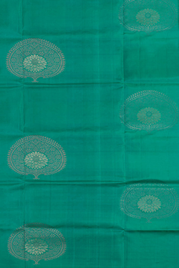 Handloom Borderless Kanjivaram Soft Silk Saree 10058396